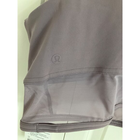 Lululemon Wunder Train Mesh Panel Tank Top Violet Verbena size 12 - Picture 3 of 5